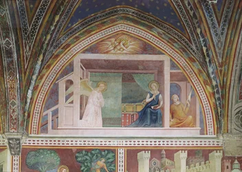 The Annunciation, from a series of Scenes of the New Testament